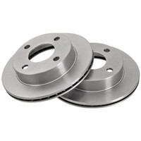 2 Bremsscheiben BelüFtet Ø 214 Mm 15 Mm A.B.S. FüR Nissan Micra