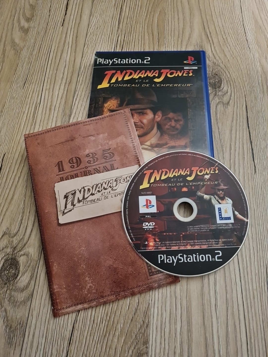 Indiana Jones et le Tombeau de L'Empereur PS2  PAL FR complet