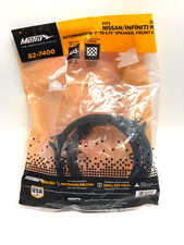 NEW Metra 82-7400 Speaker Adapter Brackets Nissan/Infiniti 2000-Up 6" to 6.75