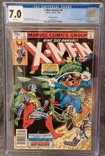 X-Men King-Sized Annual #4 1980 CGC 7.0
