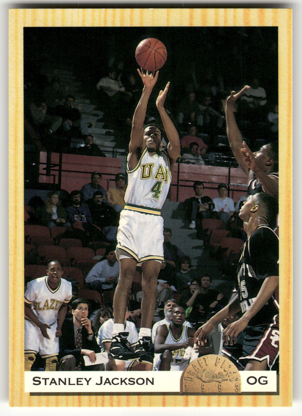 1993 Classic Draft Picks #45 Stanley Jackson