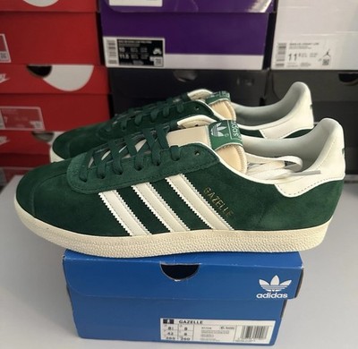 Adidas Gazelle EU42 | Dark Green Creme White | Originals Sneaker GY7338 NEU