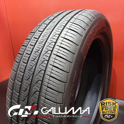 1 Tire LikeNEW Pirelli Cinturato P7 All Season MOE 205/55R17 91H NoRepairs 96390