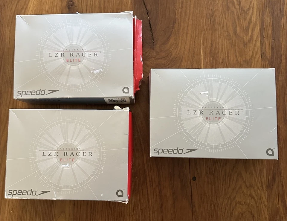 3 TRAJES DE BAÑO SPEEDO LZR RACER ELITE para mujer talla 24 Foto 2 de 4