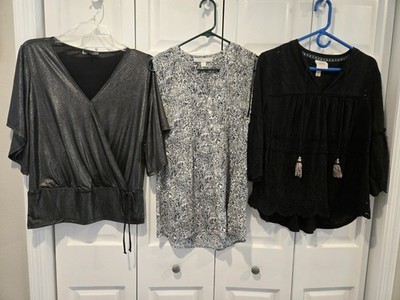 Women's Set of 3 Tops Size M
