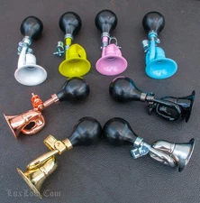 Classic Bicycle BUGLE HORN Vintage Schwinn Stingray Cruiser Bike Handlebar Clamp