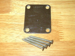 Fender 1964 Chrome Four Bolt Neck Plate