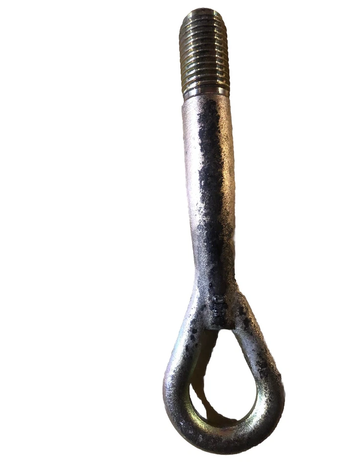 Nissan Infiniti Fábrica GANCHO DE REMOLQUE OJO DE REMOLQUE LAZO DELANTERO 8" OEM 51112-1JA0A Foto 4 de 4