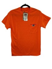 Ben Davis Men s Size Small Short Sleeve Safety Orange T-shirt