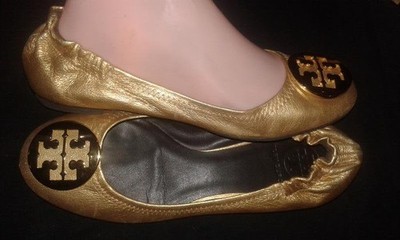Women Tory Burch Heels Gold 39