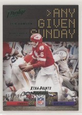 2021 Panini Prestige Any Given Sunday Xtra Points Green /199 Len Dawson HOF 1x9
