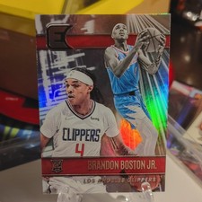 2021-22 Panini Chronicles Essentials Brandon Boston Jr. Rookie #325 Clippers