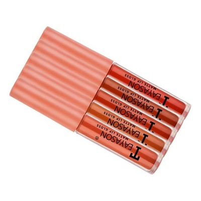 Frauen Matte Lip Gloss Schönheit Flüssigen Lippenstift Wasserdicht Langlebig