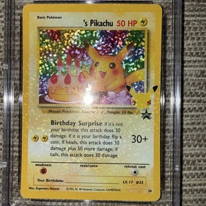 25+ 25th Anniversary Birthday Pikachu for sale | Updated Oct 2026
