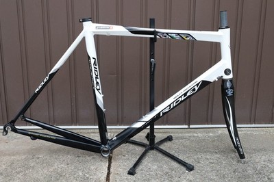 RIDLEY Compact Rennrad Alu RAHMEN + Carbon GABEL Rahmenset RH 57cm 28'' FENIX