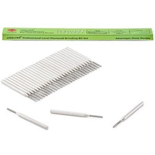 1.5mm Diamond Drill Bits for Stone Ceramic Glass 1/8" Shank Lapidary Supplies...