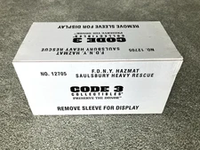 Code 3 FDNY Fire 1996 SAULSBURY/ HME Hazmat Company 1 Heavy Rescue  NIP #12705