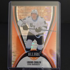 Upper Deck Allure Logan Cooley #23 Orange Slice Utah Mammoth 2025-26 NHL