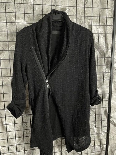 Jackrose Japanese Brand Assymetrical Avantgarde Zip Jacket Siz M Rick Owens Vibe image 10