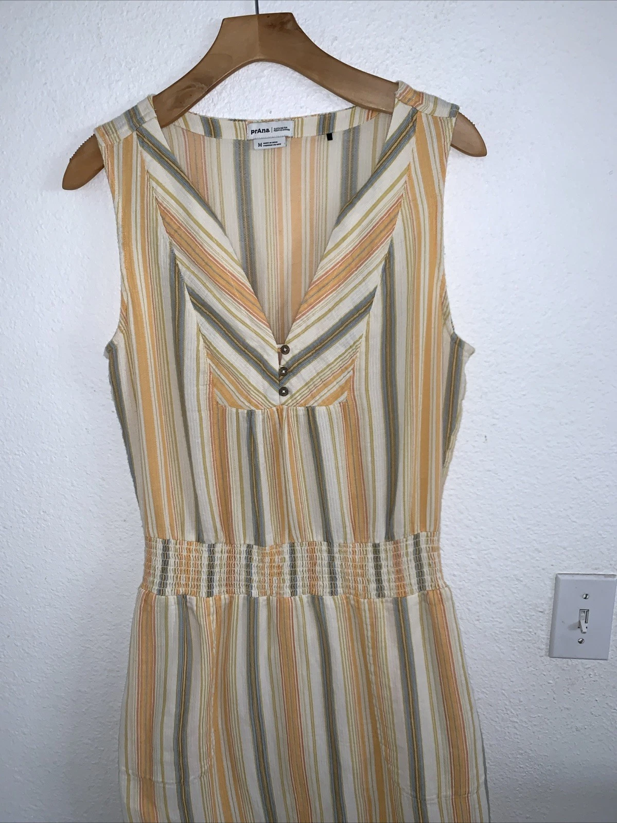 prana california dreaming golden hour stripe organic cotton 