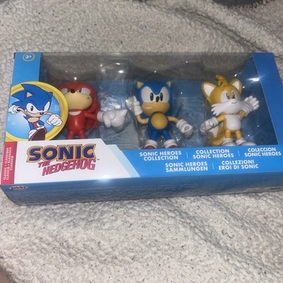Sonic The Hedgehog Classic Heroes Collection Action Figure Set 3-Pack