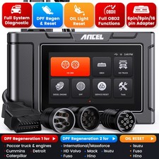 Full-system Diesel Scan Tool Heavy Duty Truck Scanner Dpf Regen Abs Diagnostic