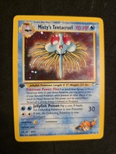Pokemon Misty's Tentacruel Holo Rare Gym Heroes 1st Ed. 10/132 Moderately Played on eBay