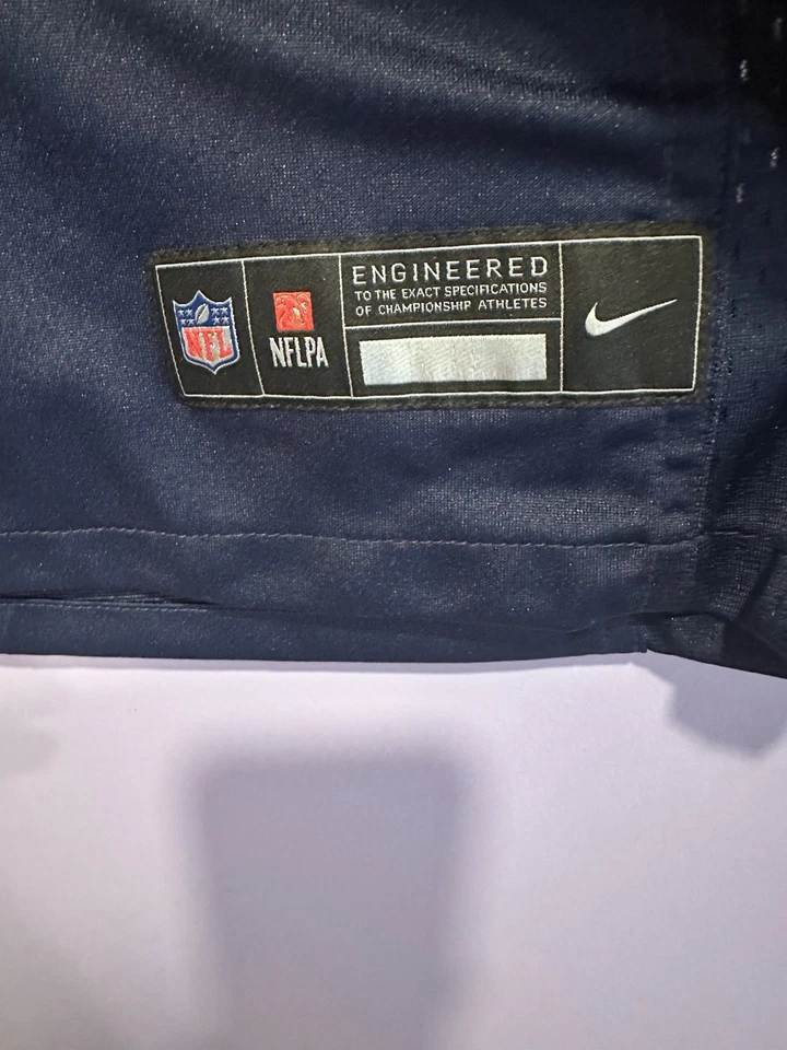 NIKE WOMENS BLUE DALLAS COWBOYS DAK PRESCOTT #4 FOOTBALL-NFL JERSEY SIZE S - Imagem 4 de 4