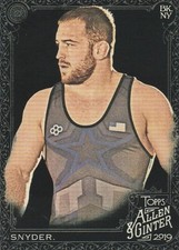 2019 Topps Allen and Ginter X #158 Kyle Snyder
