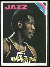 E.C. Coleman 1975-76 Topps #163 RC New Orleans Jazz