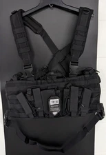 Condor Tactical Recon Vest Police Chest Rig Military Grade Black One Size MCR005
