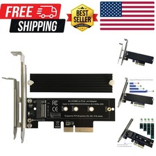 M.2 NVME to PCIe 3.0/4.0 x4 Adapter, NVME/AHCI SSD to PCIe Expansion Card wit...