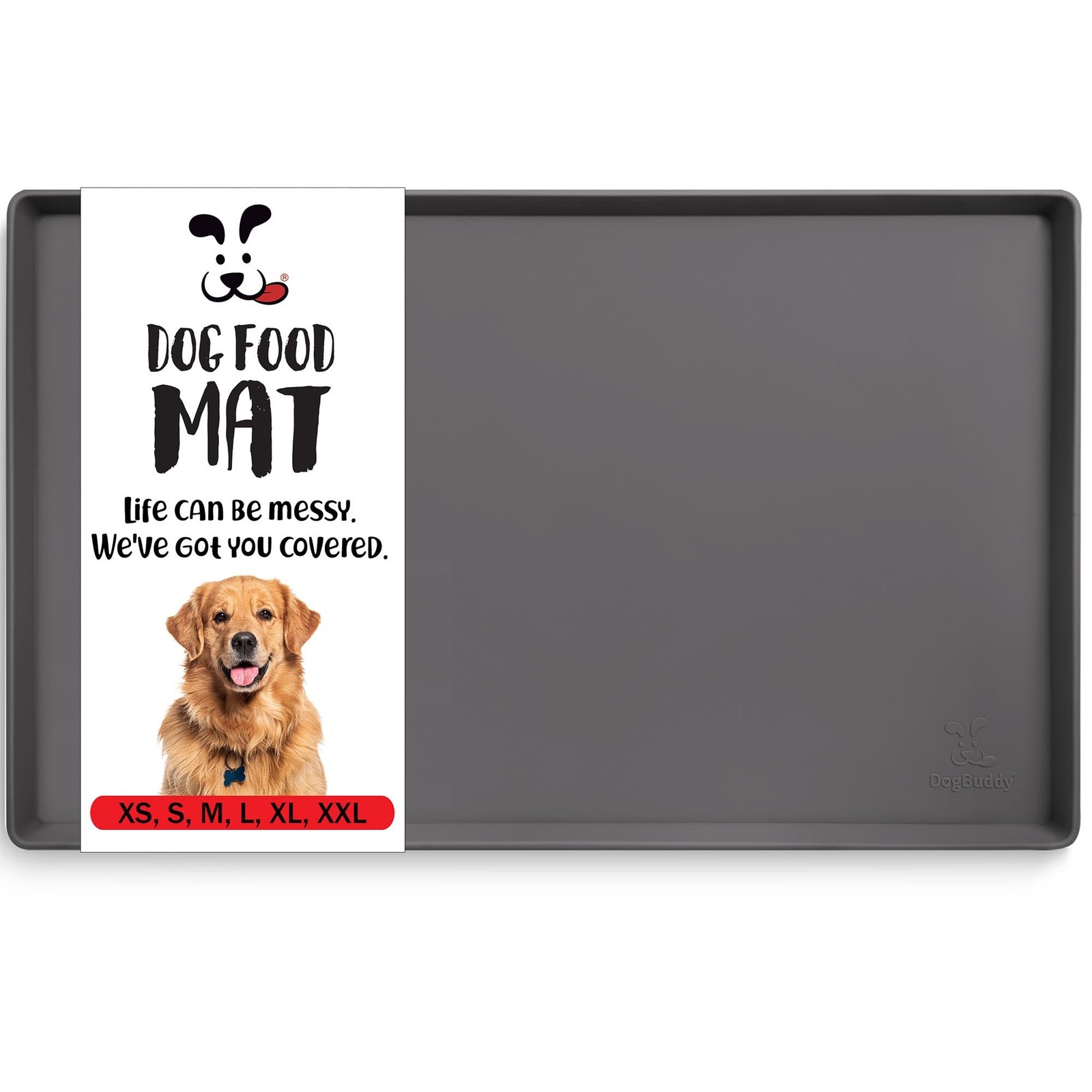 Mat – Waterproof Dog Bowl Mat For Food And Water, Silico
