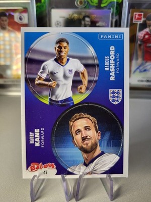Panini Ballers England 2026 Marcus Rashford Toy Harry Kane Hero #47