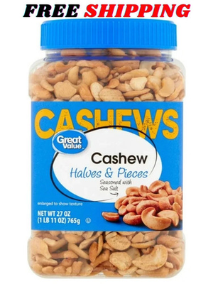 #ad #ad Great Value Cashew Halves amp; Pieces 27 oz $5.65