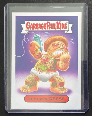 2016 Garbage Pail Kids Americana Devolved Removing Reese 3b