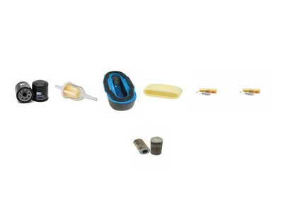 RE KIT Filter Service Kit Für X500 Öl- Benzin- Luft- Zündkerzen
