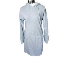 Fashion Nova Gray Miranda Sweatshirt Dress Size Small NWT 