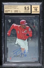 2014 Bowman Sterling Rookie Billy Hamilton #BSRA-BH BGS 9.5 GEM MINT Auto 0s3