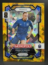 2026 Panini Prizm Monopoly FIFA Franck Ribéry #8 Gold Cracked Ice