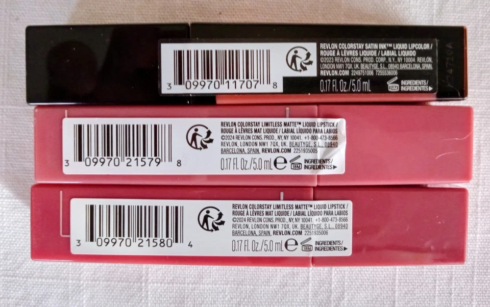 Revlon Colorstay Limitless Matte MIX LOT of 3 pcs SEE PHOTOS - Image 3 of 3