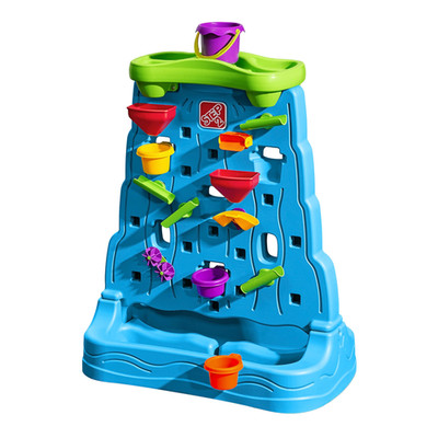 Step2 Waterfall Discovery Wall Kids Double-Sided Water And Sand Activity