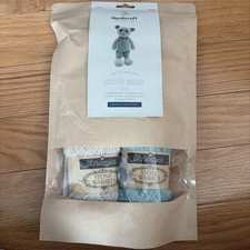 Hardicraft JOHN BEAR Knitted Stuffed Animal Toy KIT