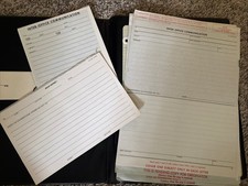 Rare Vintage Lot Of Inter-Office Communication Notepads Carbon Memo Props
