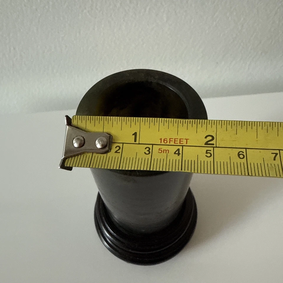 Chinese Green Jade Brush Holder And Stand - Image 3 of 4