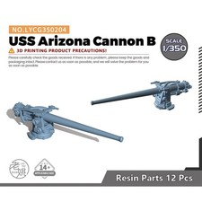 1/350 Model Upgrades Parts USS 5"/51 12.7 cm Caliber Gun for Battleship