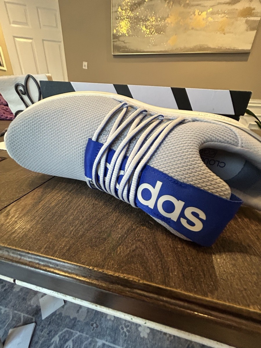 adidas Lite racer Adapt Mens Gray Blue Sneakers JI4982 Slip On