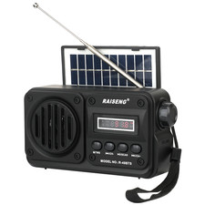 49BTS Wireless Bluetooth Speaker MP3 Playback FM Radio Solar Charging Emergency