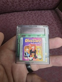 Nintendo Game Boy Color Teal CGB-001 1996 Authentic Tested W/Diva Game Starz