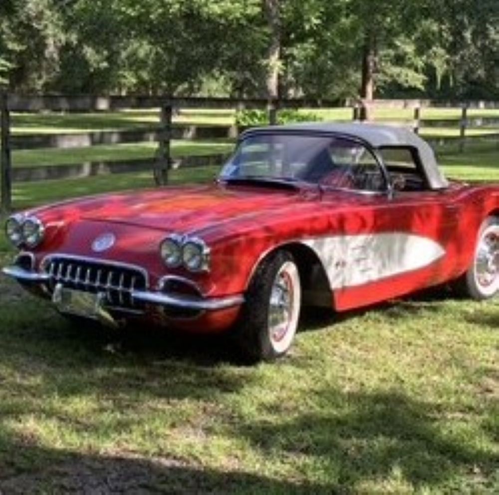 1960 Red Chevrolet Corvette   | C1 Corvette Photo 2
